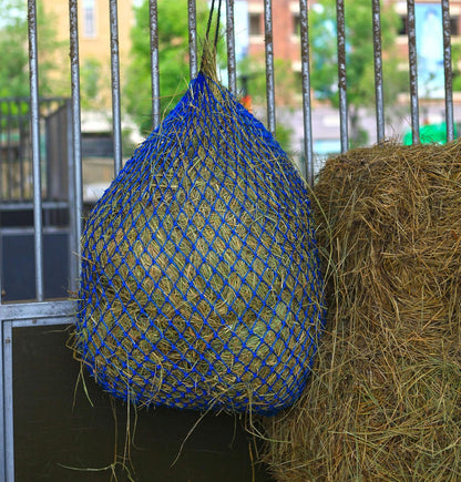 Greedy Hay Feeder Hay Nets, 1"±1/4“ Feeding Holes, Horse Supplies Hay Bags for Horses, Goats, with an Extra Spared Cord