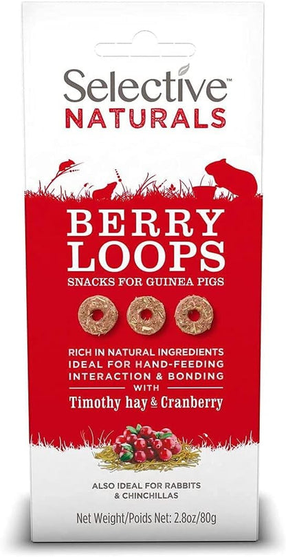 3 PACK SELECTIVE NATURALS MIXED VARIETY SMALL ANIMAL GUINEA TREATS STICKS LOOPS