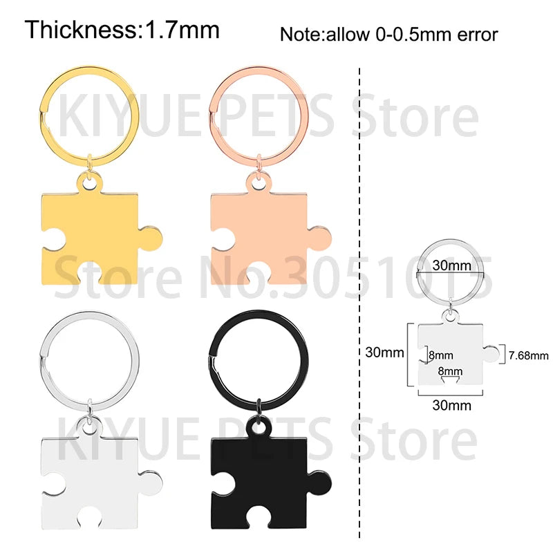 Custom 20Pcs/Set Pet Dog ID Tag Bone round Stainless Steel Plate Pendant Necklace Collar Pet Accessories