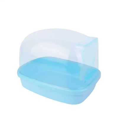 Chinchilla Dry Bath Hedgehog Sand Room Sauna Toilet Shower Room Small Animal Bath House Degus Squirrel Dust Bath Pets Bathroom