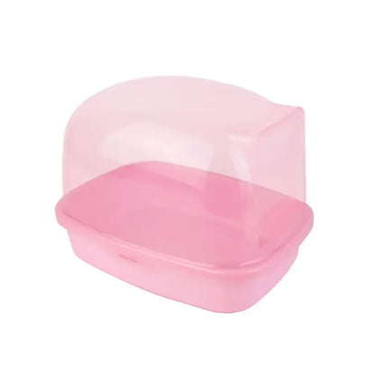 Chinchilla Dry Bath Hedgehog Sand Room Sauna Toilet Shower Room Small Animal Bath House Degus Squirrel Dust Bath Pets Bathroom