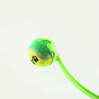 Pet Tennis Ball Launcher Manual Tennis Ball Thrower Outdoor Activities Dog Training Toys Pet Supplies Pet Throwing Stick