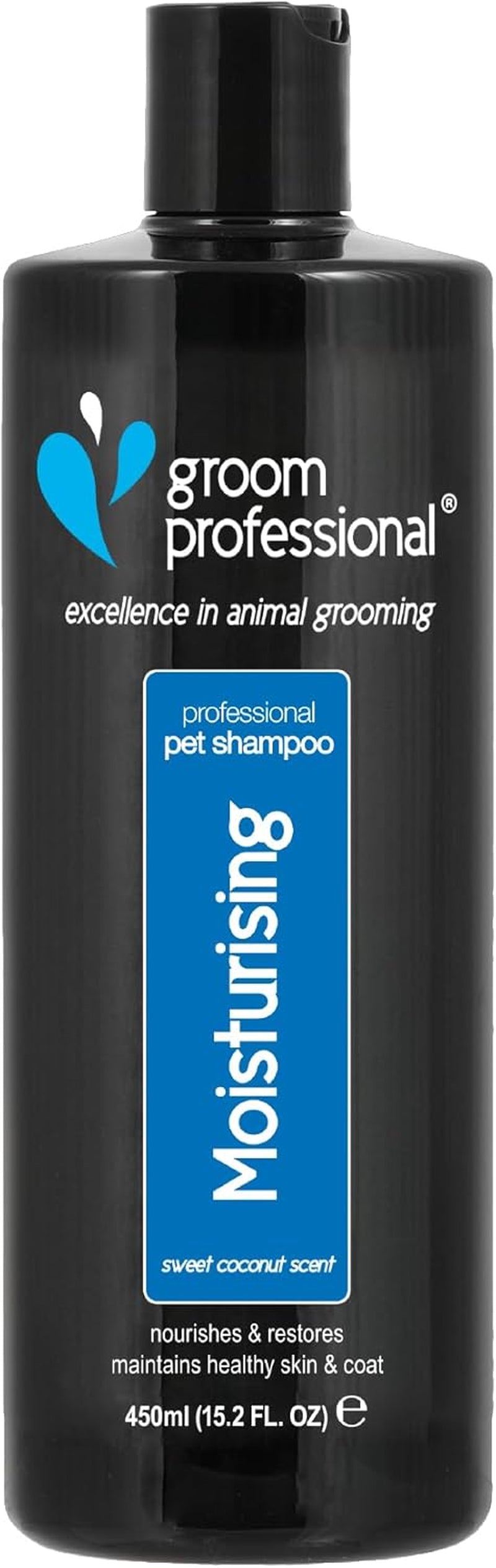 Coconut Moisturising Dog Shampoo for Itchy Skin - Soothing for Dry Itchy Skin - Reduces Skin Irritation - Coconut Oil to Condition Coat & Remove Dandruff - Gentle for Puppies, 450Ml