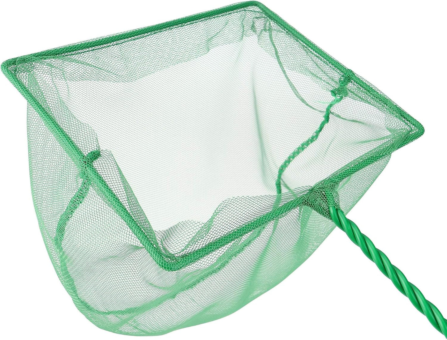 2 Pcs Aquarium Fish Net, Fine Mesh Quick Catch Fish Net for Fish Tank