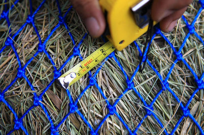 Greedy Hay Feeder Hay Nets, 1"±1/4“ Feeding Holes, Horse Supplies Hay Bags for Horses, Goats, with an Extra Spared Cord