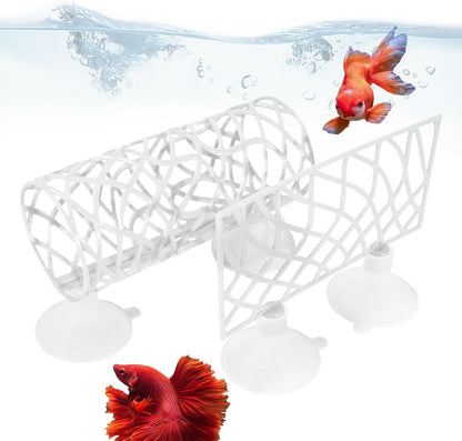 Betta Fish Tunnel, Fish Sleeping Tunnel Tube, Long Swimming Length Fish Tank Accessories for Betta Fish, Shrimp,
