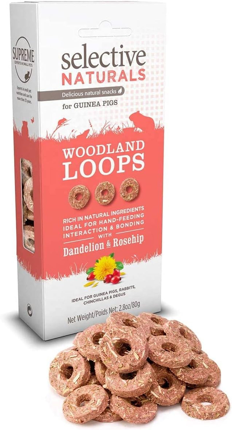 3 PACK SELECTIVE NATURALS MIXED VARIETY SMALL ANIMAL GUINEA TREATS STICKS LOOPS