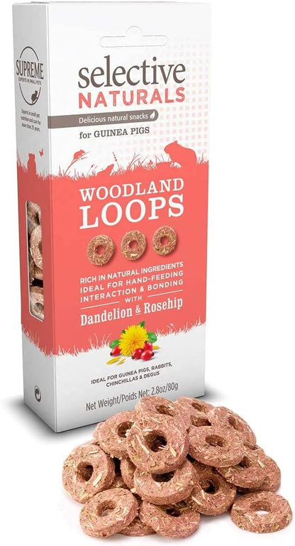 3 PACK SELECTIVE NATURALS MIXED VARIETY SMALL ANIMAL GUINEA TREATS STICKS LOOPS