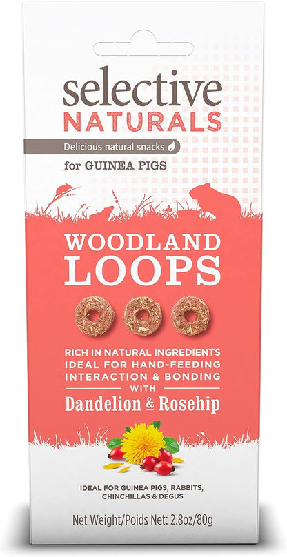 3 PACK SELECTIVE NATURALS MIXED VARIETY SMALL ANIMAL GUINEA TREATS STICKS LOOPS