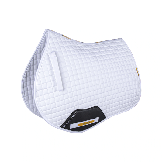 Jump Saddlecloth Equestrian Competition Saddle Pad Horse Riding Equestrian Equipments Orange Color Horse Back Numnah